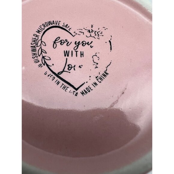 The Very Best Nurse Ceramic Coffee Mug Butterfly Design Pink & White 4.25" - Picture 4 of 6